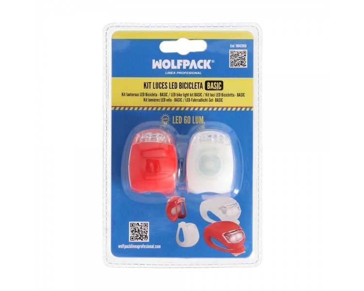 Kit Luces Led Bicicleta 2 Luces Basic. LED para bici, Luz para patin, Luz de posición, Luces bicicleta, LEDs bicicleta
