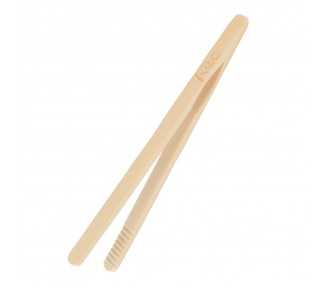 Pinzas De Cocina de Bambu Natural 20 cm.