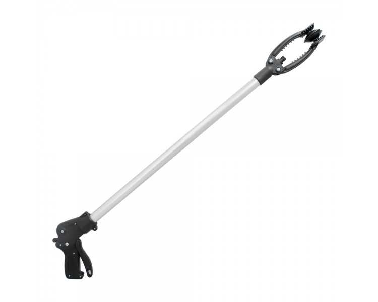 Pinza Coger Objetos 88 cm De Aluminio Con Ventosas y Seguro De Bloqueo