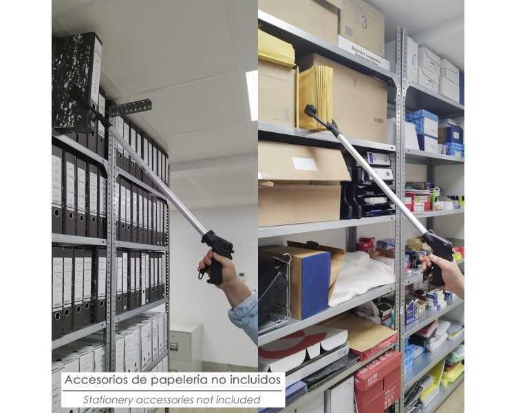Pinza Coger Objetos 88 cm De Aluminio Con Ventosas y Seguro De Bloqueo
