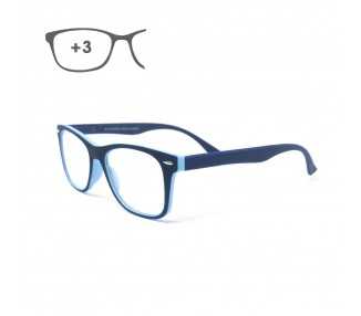 Gafas Lectura Illinois Azules. Aumento +3,0 Gafas De Vista, Gafas De Aumento, Gafas Visión Borrosa
