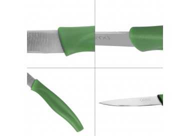 Cuchillo Nuuk Mondador Hoja Acero Inoxidable 9 cm. Verde (1 Unidad)