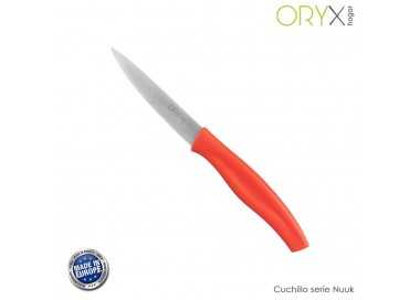 Cuchillo Nuuk Mondador Hoja Acero Inoxidable 9 cm. Rojo (1 Unidad)