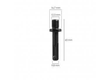 Adaptador Martillo SDS Plus A Portabrocas 1/2"  mm.
