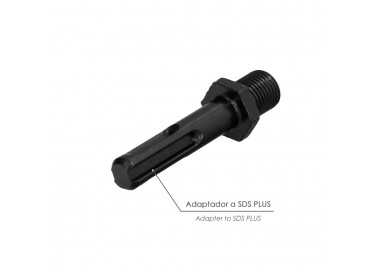 Adaptador Martillo SDS Plus A Portabrocas 1/2"  mm.
