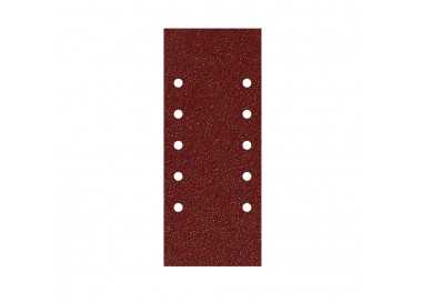 Lija Recambio Con Velcro 115x280 mm. con Agujeros Grano  40 (10 Piezas)