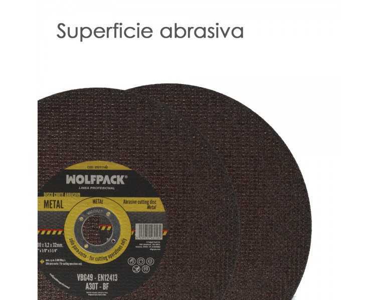 Disco Corte Abrasivo  Metal Ø 300 x Ø 32 mm. Espesor 3,2 mm. Disco Radial / Amoladora Universal Con Todas Las Amoladoras