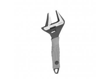 Llave Ajustable Gran Apertura Compact. Cromo Vanadio 6" Llave Inglesa, Llave De Expansion, Llave Gran Apertura