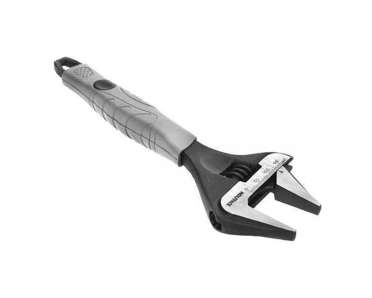 Llave Ajustable Gran Apertura Compact. Cromo Vanadio 8" Llave Inglesa, Llave De Expansion, Llave Gran Apertura