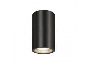 Lampara Techo Foco Gu10 Ip65 Negro Aplique Techo, Luz Jardín, Lámpara Jardín, Luz Exterior, Aplique Jardín