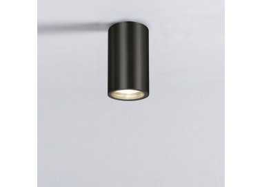 Lampara Techo Foco Gu10 Ip65 Negro Aplique Techo, Luz Jardín, Lámpara Jardín, Luz Exterior, Aplique Jardín