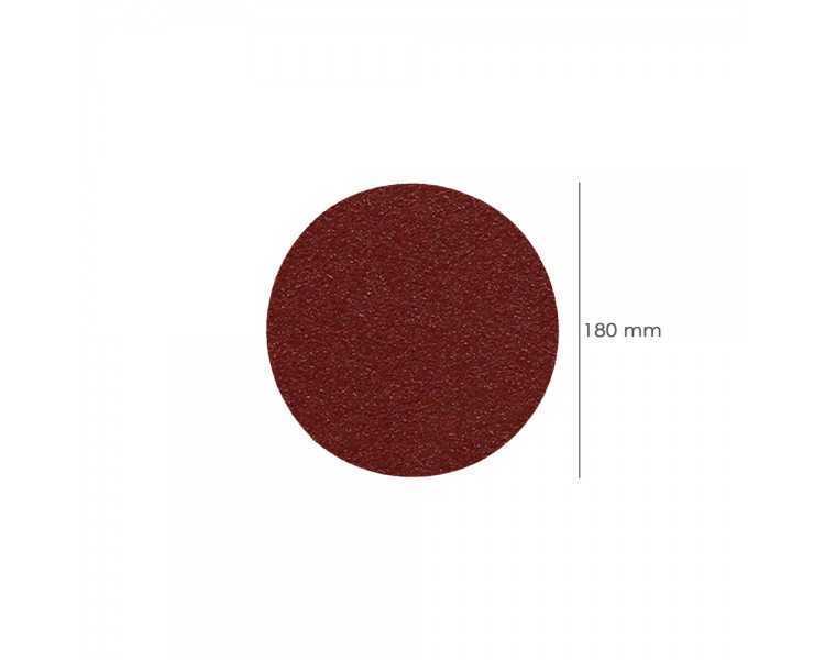 Lija Recambio Velcro Amoladora Ø 180 mm. Grano  40 (10 Piezas)