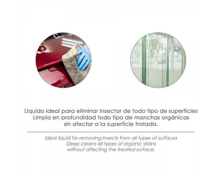 Elimina Insectos / Excrementos Pajaros Para Cristal / Lunas Parabrisas Coches 750 Ml. Insect Remover