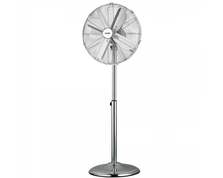 Ventilador Pie Ø 44,5 cm. Altura 130 cm. 60 watt. Ventilador oscilante. Ventilador Pie silencioso. Circulador de aire.