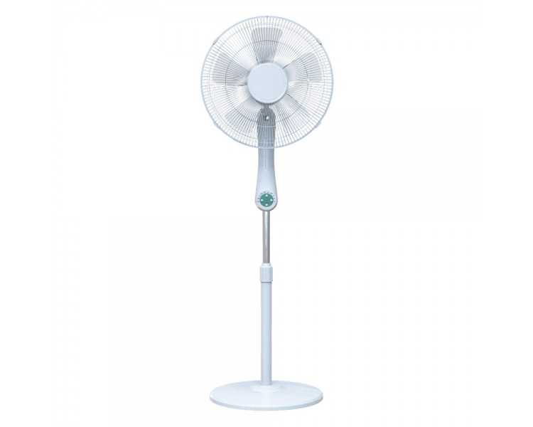 Ventilador Suelo Silencioso Con Mando. Ø 43 cm. Altura 140cm. 55 watt. 55 watt. Ventilador programable. Ventilador oscilante.