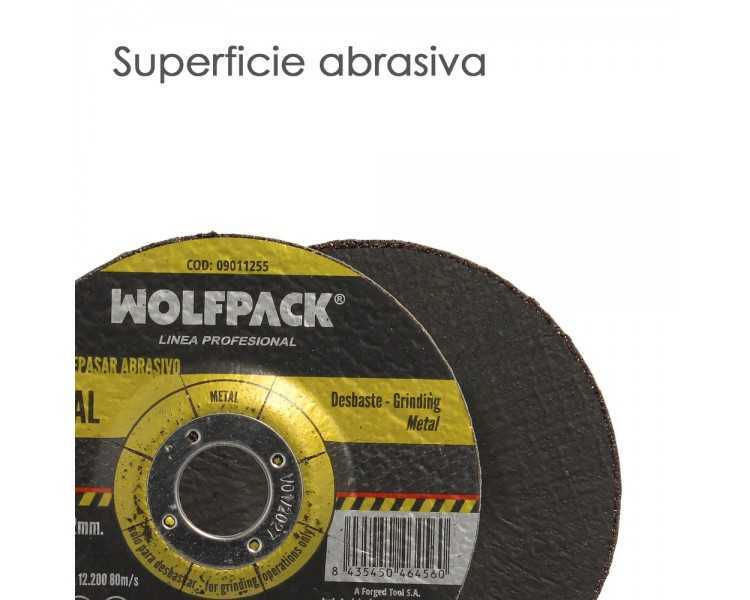 Disco Repasar Abrasivo Ø 125 x Ø 22 mm. Espesor 6,0 mm. Disco Radial / Amoladora Universal Compatible Con Todas Las Amoladoras