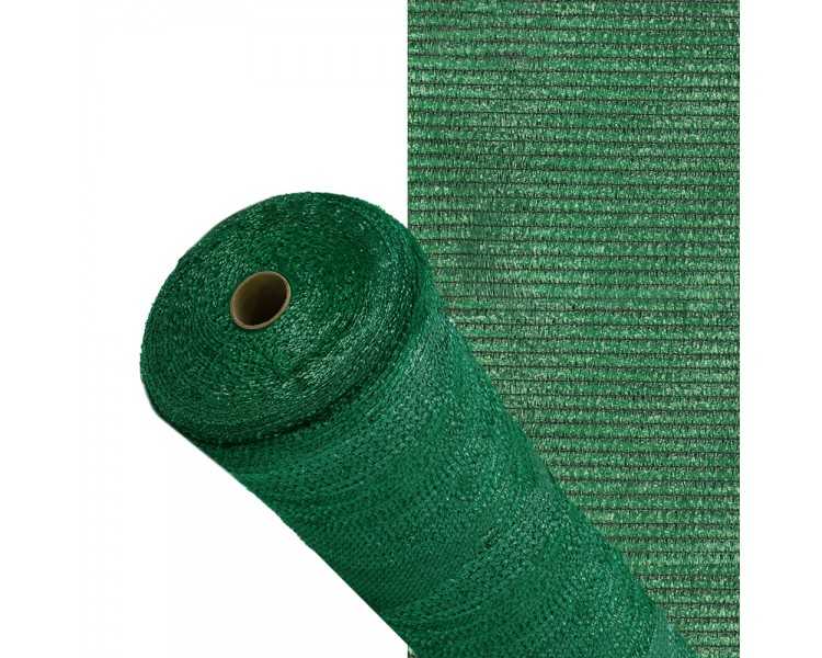 Malla Sombreo Rollo 1,5 x 10 Metros, Reduce Radiación, Protección Jardín y Terraza, Regula Temperatura, Color Verde Claro
