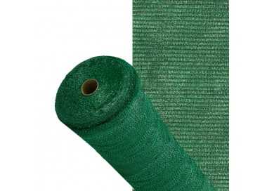 Malla Sombreo Rollo 1,5 x 10 Metros, Reduce Radiación, Protección Jardín y Terraza, Regula Temperatura, Color Verde Claro
