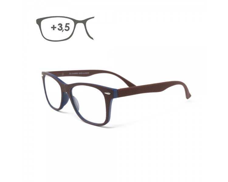 Gafas Lectura Illinois Rojas Aumento +3,5 Gafas De Vista, Gafas De Aumento, Gafas Visión Borrosa