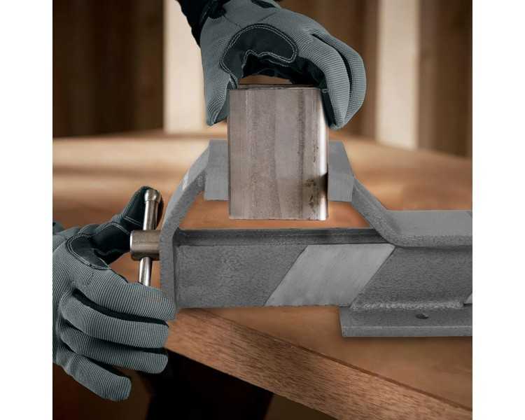 Tornillo Banco Acero 100 mm. Banco De Mesa, Tornillo Sujeción, Abrazadera De Banco