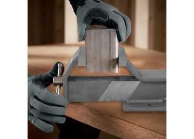Tornillo Banco Acero 100 mm. Banco De Mesa, Tornillo Sujeción, Abrazadera De Banco