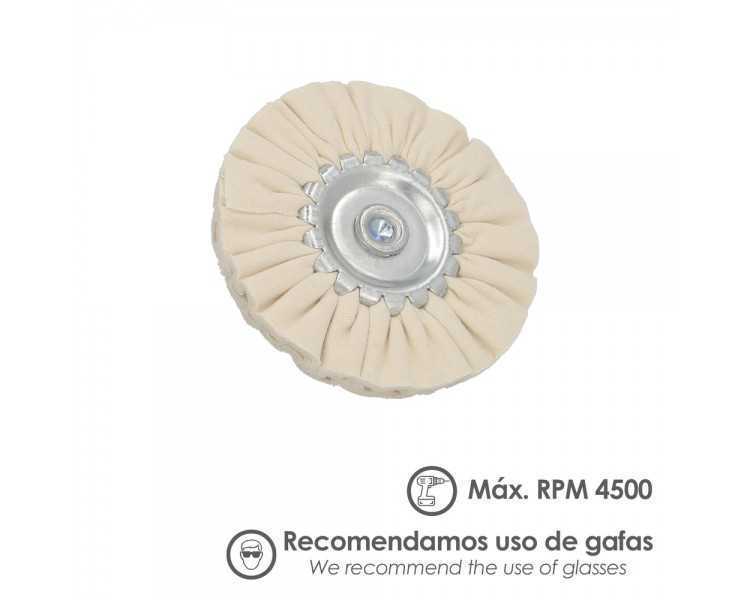 Disco Pulidor De Tela Para Taladro Ø 80mm.