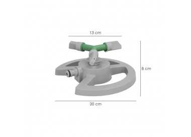 Aspersor Plastico Giratorio 3 Brazos.