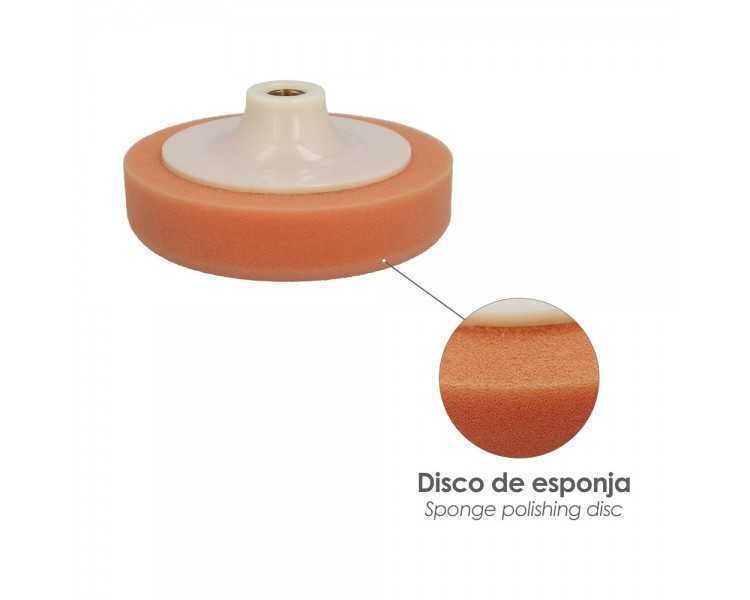 Disco Pulidor Esponja M-14  125mm.
