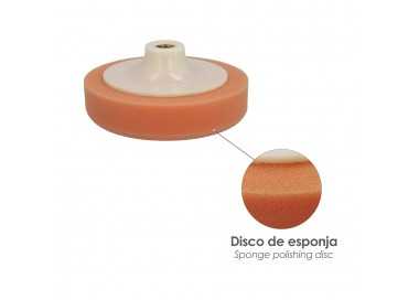 Disco Pulidor Esponja M-14  125mm.