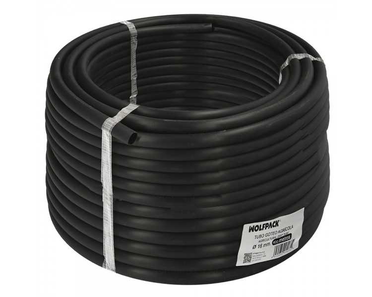 Tuberia De Riego Por Goteo Ø 16 mm. Espesor Tubo 1,2 mm. Uso Agricola 400 Metros