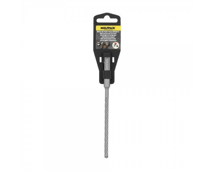 Broca Sds Plus 8 Filos Cortantes Especial Para Hormigon Armado Ø 8 x 160 mm. Broca Paredes, Broca Cimientos, Broca Muros