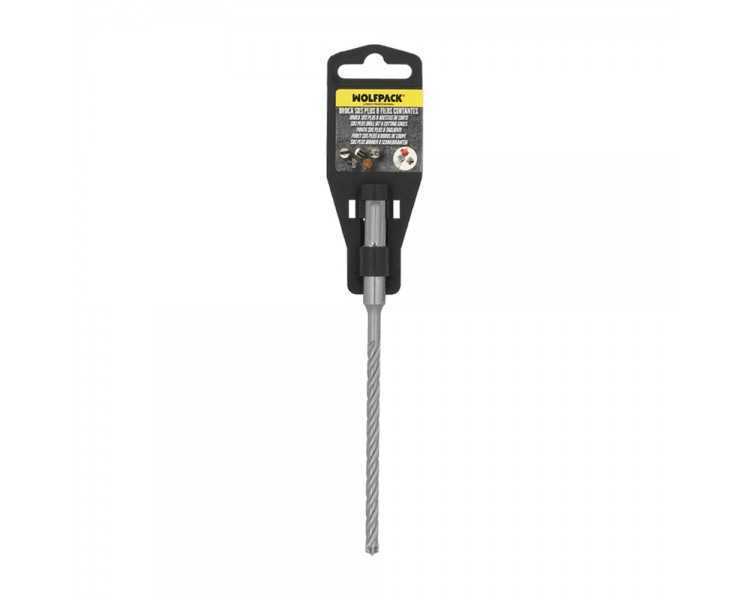 Broca Sds Plus 8 Filos Cortantes Especial Para Hormigon Armado Ø 10 x 160 mm. Broca Paredes, Broca Cimientos, Broca Muros