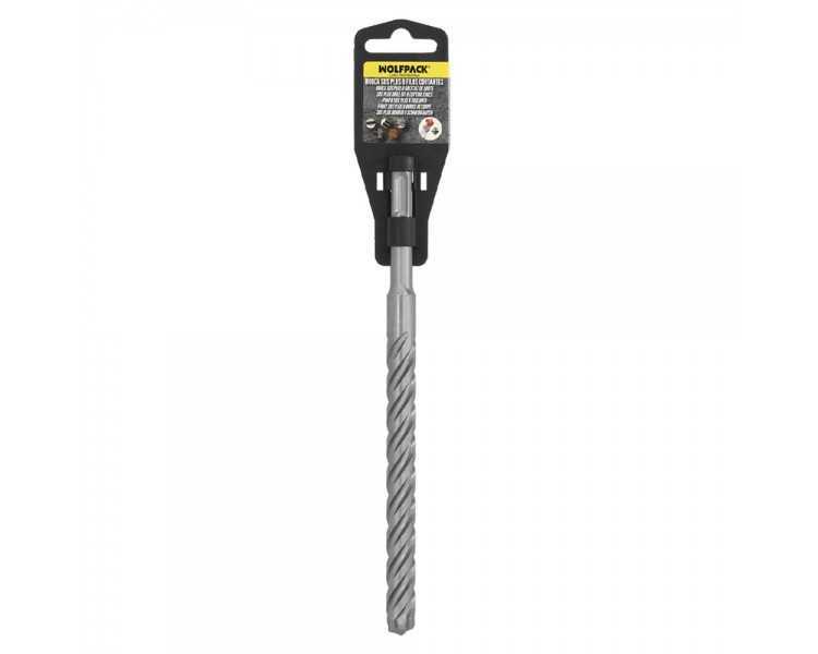 Broca Sds Plus 8 Filos Cortantes Especial Para Hormigon Armado Ø 8 x 210 mm. Broca Paredes, Broca Cimientos, Broca Muros