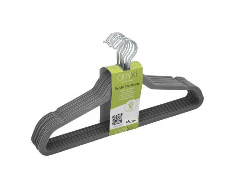 Percha Terciopelo 445 mm. (Pack 10 Piezas)