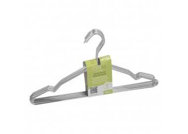 Percha Fina Acero Inoxidable 420 mm. (Pack 10p)