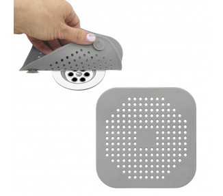 Protector Desagüe Silicona Cocina Baño 145 x 145 mm.