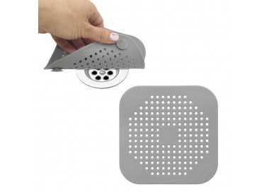Protector Desagüe Silicona Cocina Baño 145 x 145 mm.