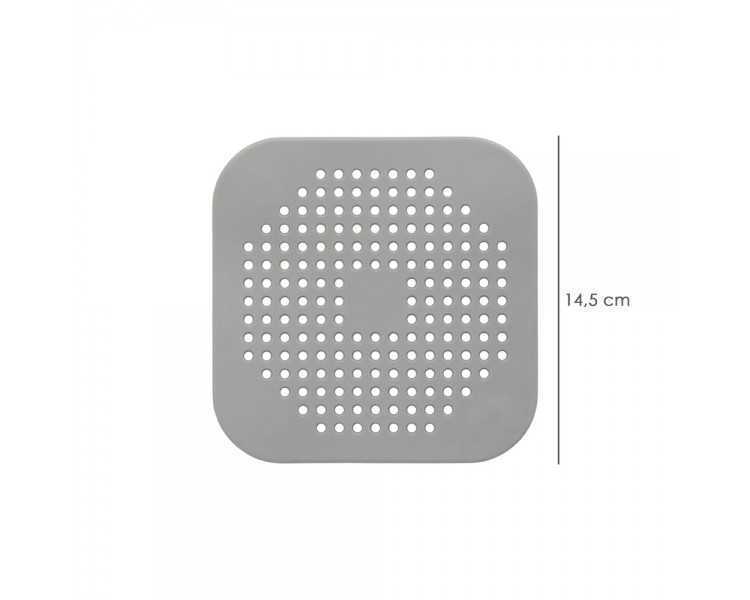 Protector Desagüe Silicona Cocina Baño 145 x 145 mm.