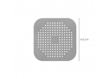 Protector Desagüe Silicona Cocina Baño 145 x 145 mm.