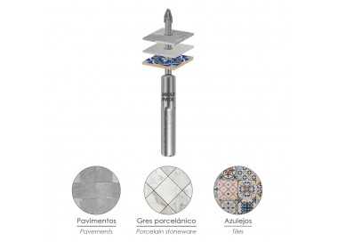 Broca Porcelanicos Duros Ø 8,0 mm.