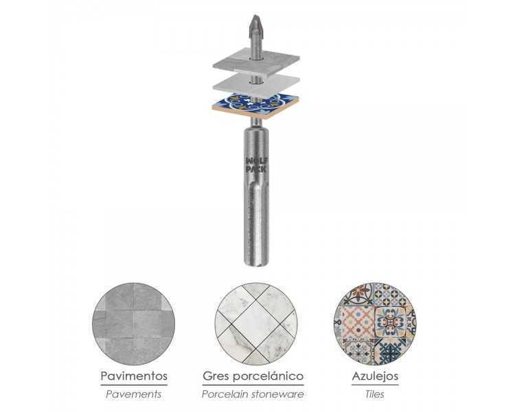 Broca Porcelanicos Duros Ø 10,0 mm.