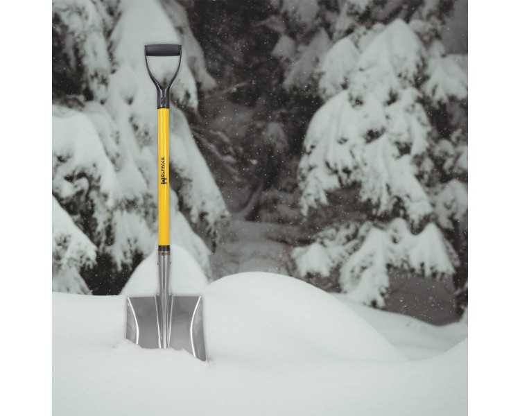 Pala Nieve  Aluminio Mango Fibra De Vidrio Con Anilla