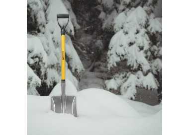 Pala Nieve  Aluminio Mango Fibra De Vidrio Con Anilla