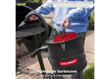Aspirador Cenizas Wolfpack 1200 Watt. 15 Litros