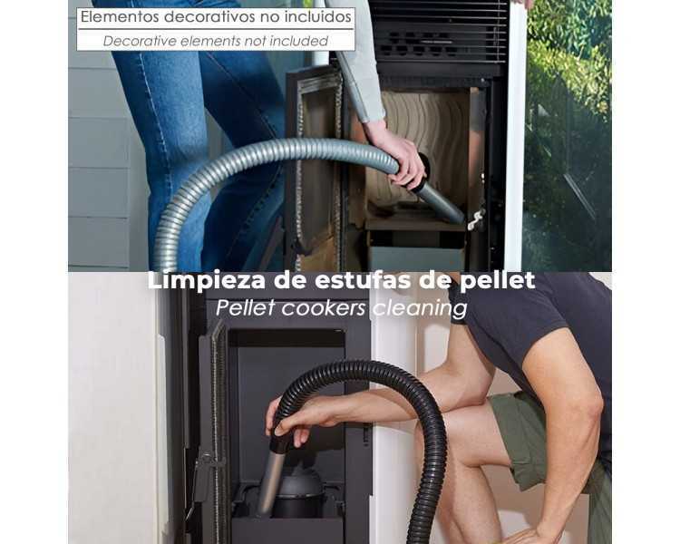 Aspirador Cenizas Wolfpack 1200 Watt. 15 Litros