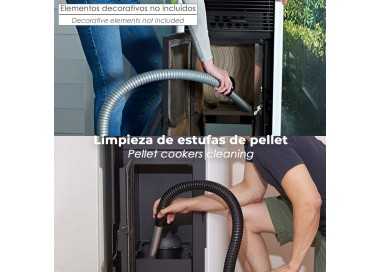 Aspirador Cenizas Wolfpack 1200 Watt. 15 Litros