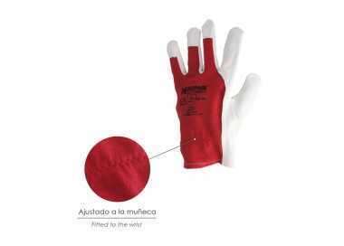 Guantes Piel / Lona Con Colgador 8" Guantes De Trabajo, Guantes De Protección (Par) Guantes Piel / Lona Con Colgador 8" Guantes De Trabajo, Guantes De Protección (Par)