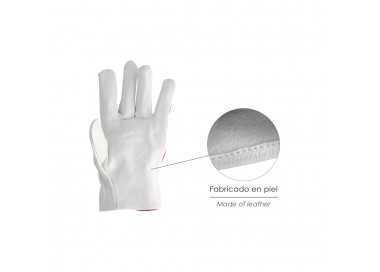 Guantes Piel / Lona Con Colgador 8" Guantes De Trabajo, Guantes De Protección (Par) Guantes Piel / Lona Con Colgador 8" Guantes De Trabajo, Guantes De Protección (Par)