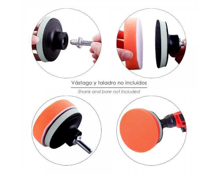 Disco Pulidor Esponja Con Velcro Ø 125mm.