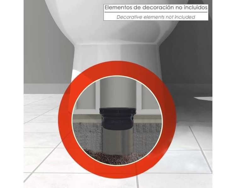 Manguito Inodoro PVC Recto Ø 90 mm